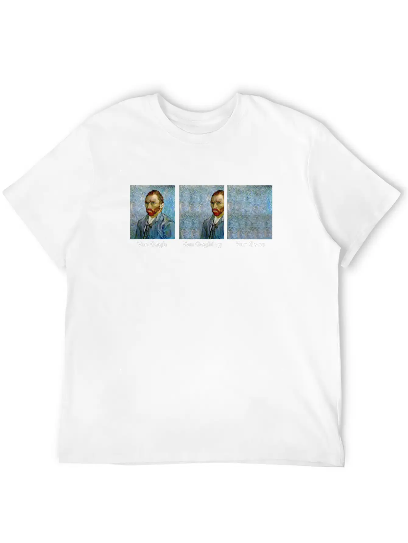 Vincent Van Gogh Essential Cotton Tee For Daily Outfits – Unisex Style