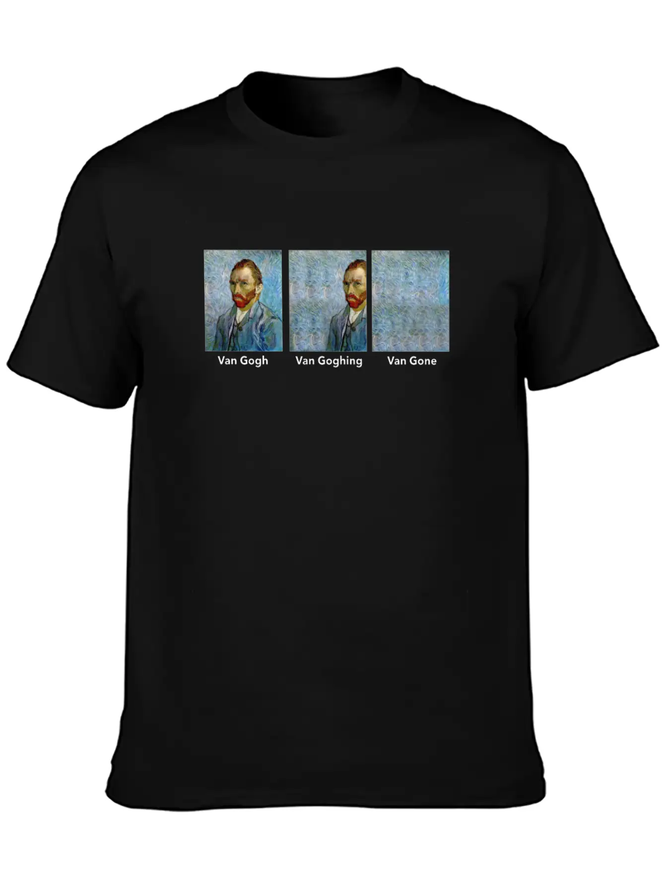 Vincent Van Gogh Essential Cotton Tee For Daily Outfits – Unisex Style