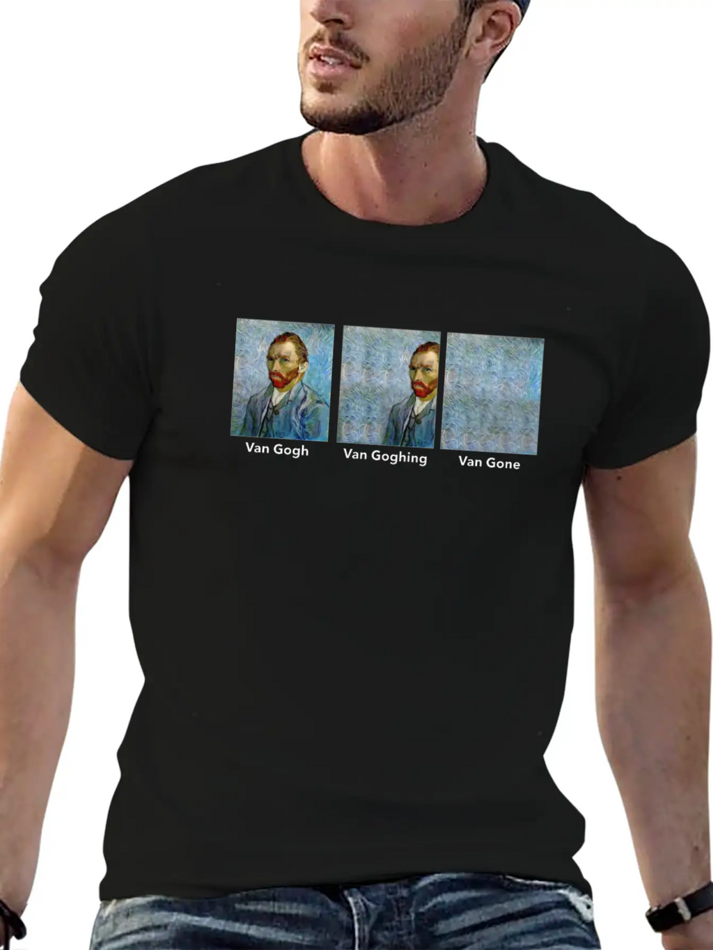 Vincent Van Gogh Essential Cotton Tee For Daily Outfits – Unisex Style