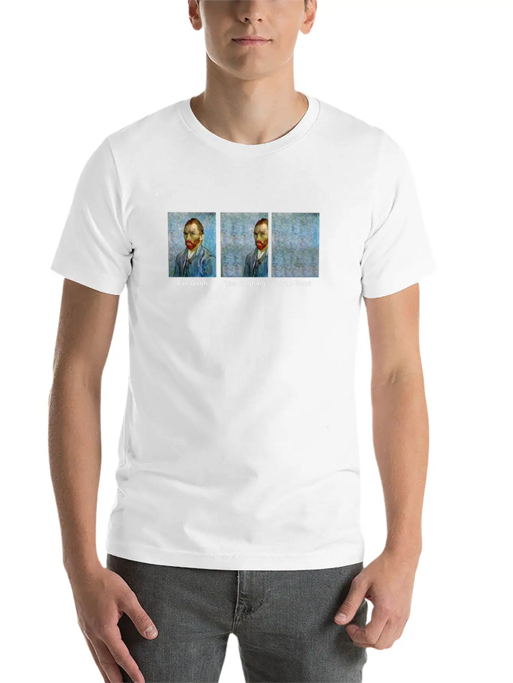 Vincent Van Gogh Essential Cotton Tee For Daily Outfits – Unisex Style