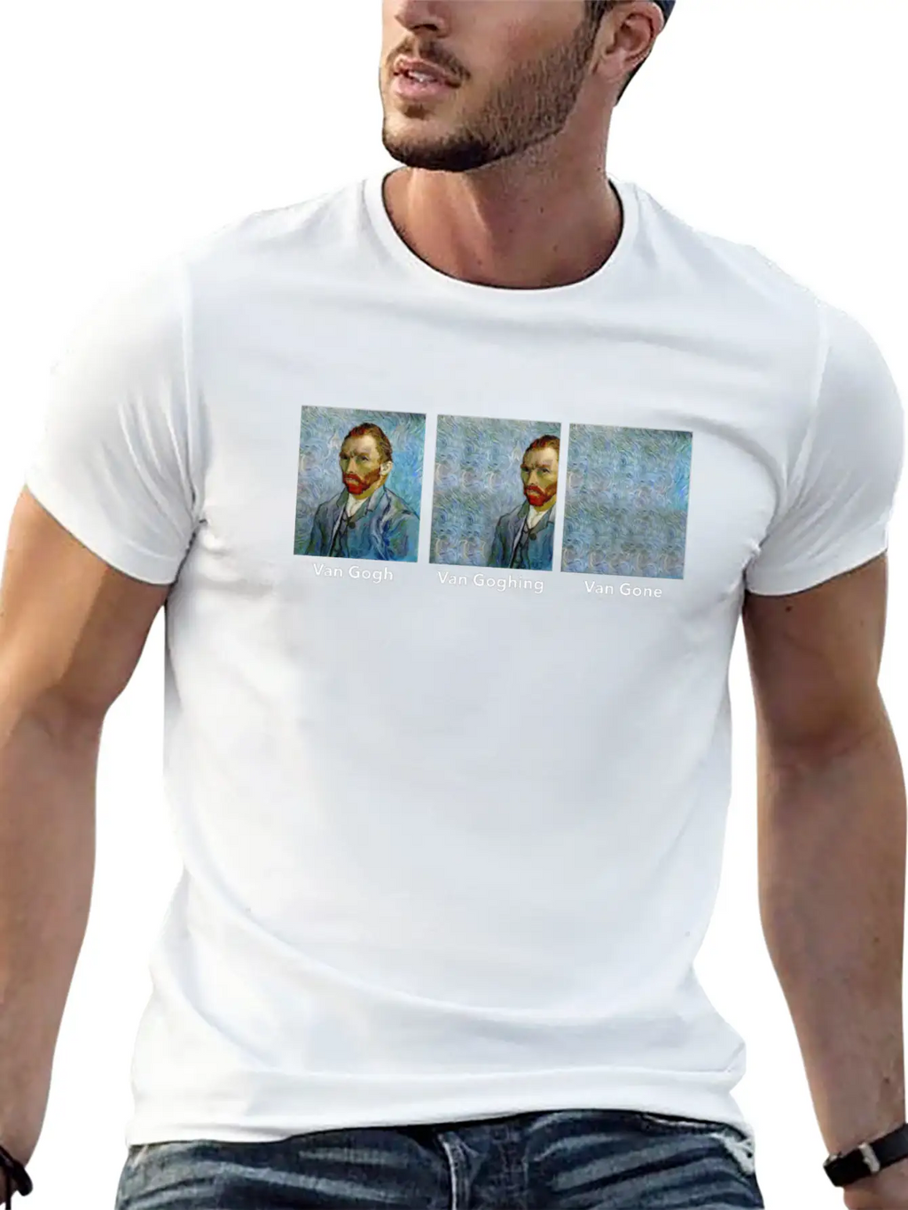 Vincent Van Gogh Essential Cotton Tee For Daily Outfits – Unisex Style