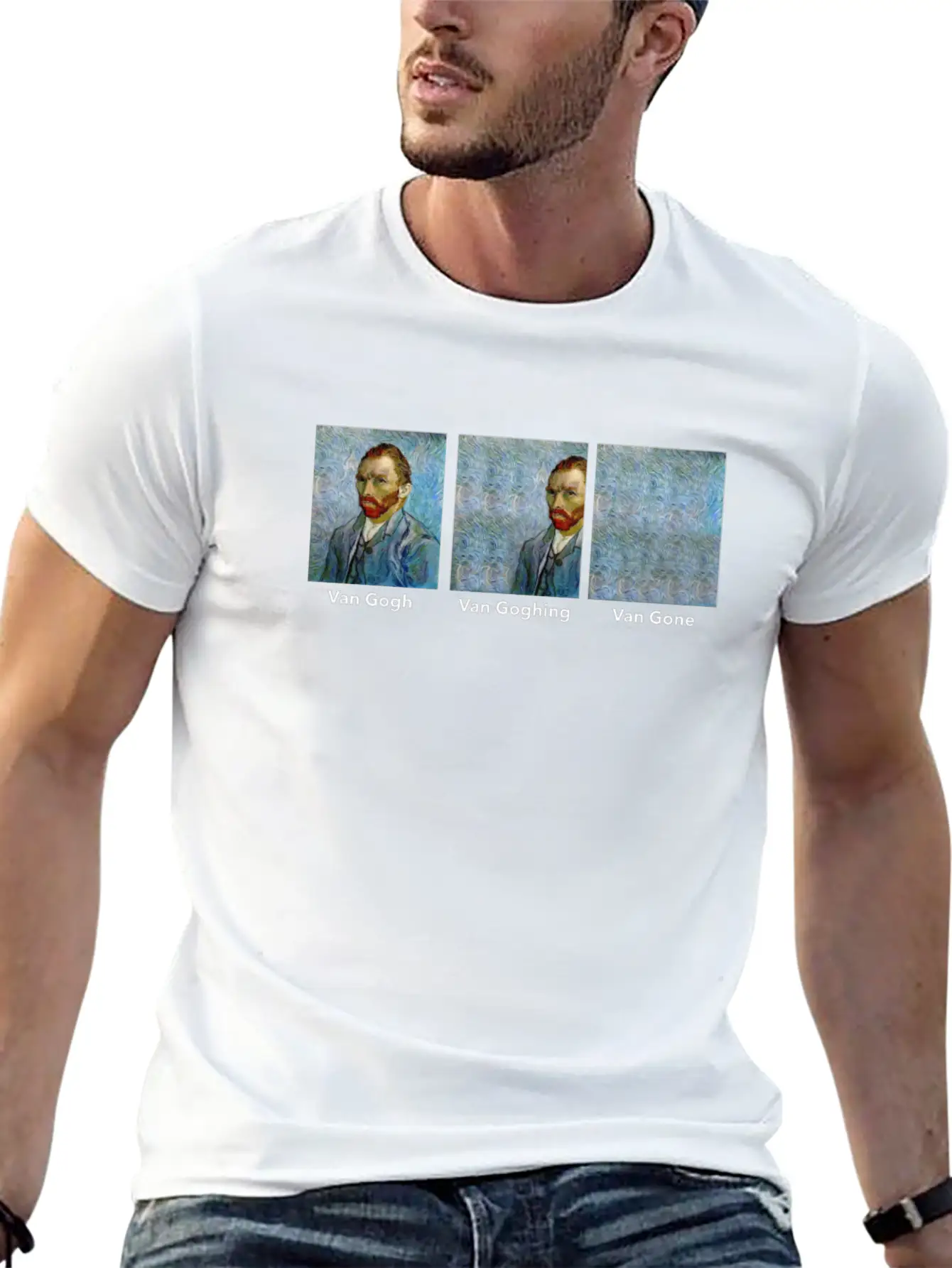 Vincent Van Gogh Essential Cotton Tee For Daily Outfits – Unisex Style