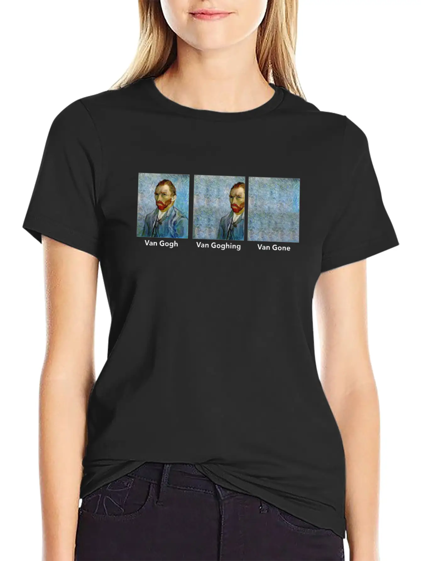 Vincent Van Gogh Essential Cotton Tee For Daily Outfits – Unisex Style