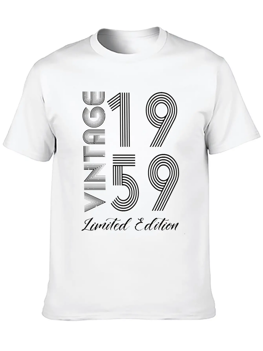 Vintage 1959 Vintage Birthday Retro Vintage Unisex Casual T-Shirt – Clean Design For Daily Comfort