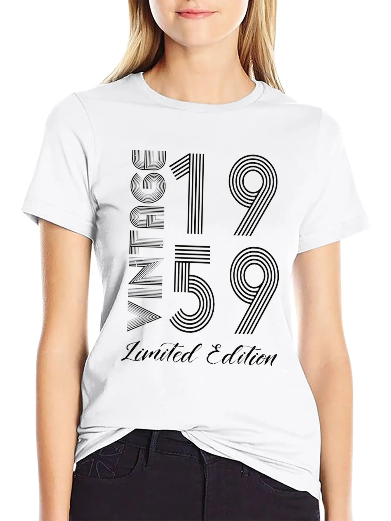 Vintage 1959 Vintage Birthday Retro Vintage Unisex Casual T-Shirt – Clean Design For Daily Comfort