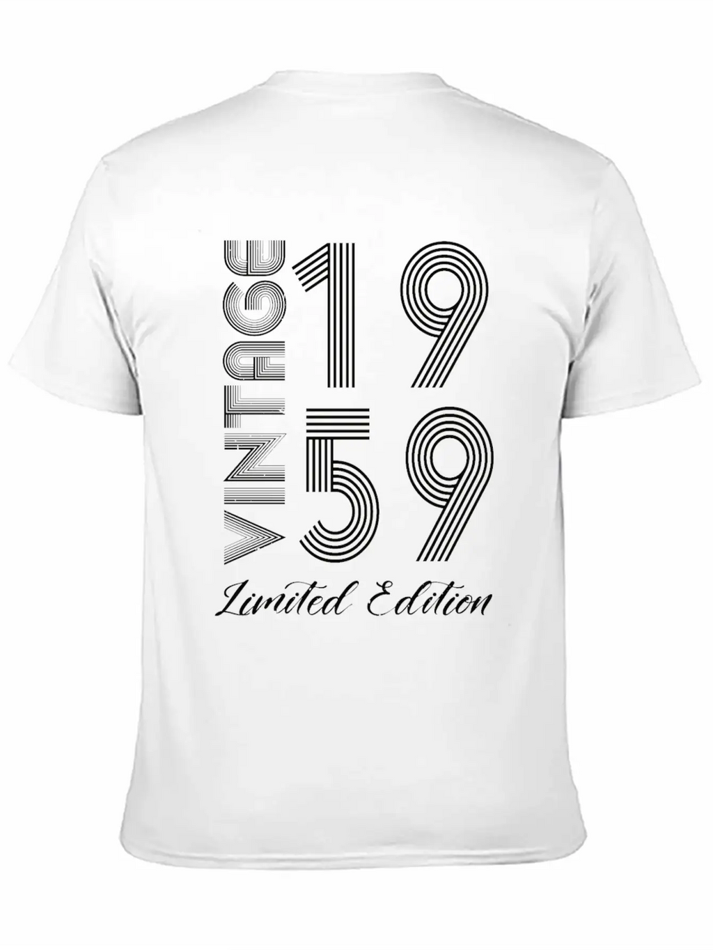 Vintage 1959 Vintage Birthday Retro Vintage Unisex Casual T-Shirt – Clean Design For Daily Comfort