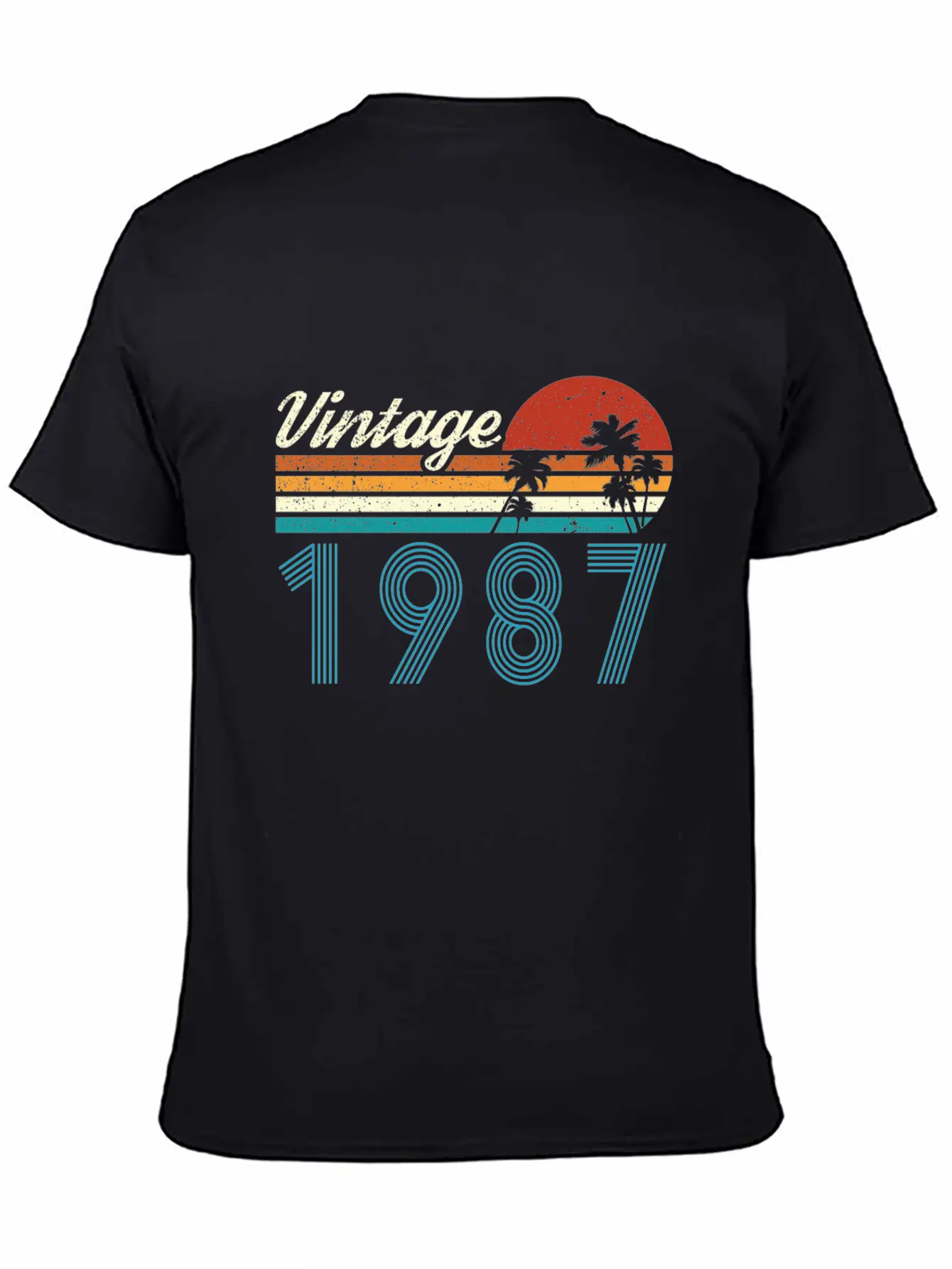 Vintage 1987 Vintage Birthday Retro Vintage Classic Fit Graphic Tee For Daily Comfort – Unisex Cotton Shirt