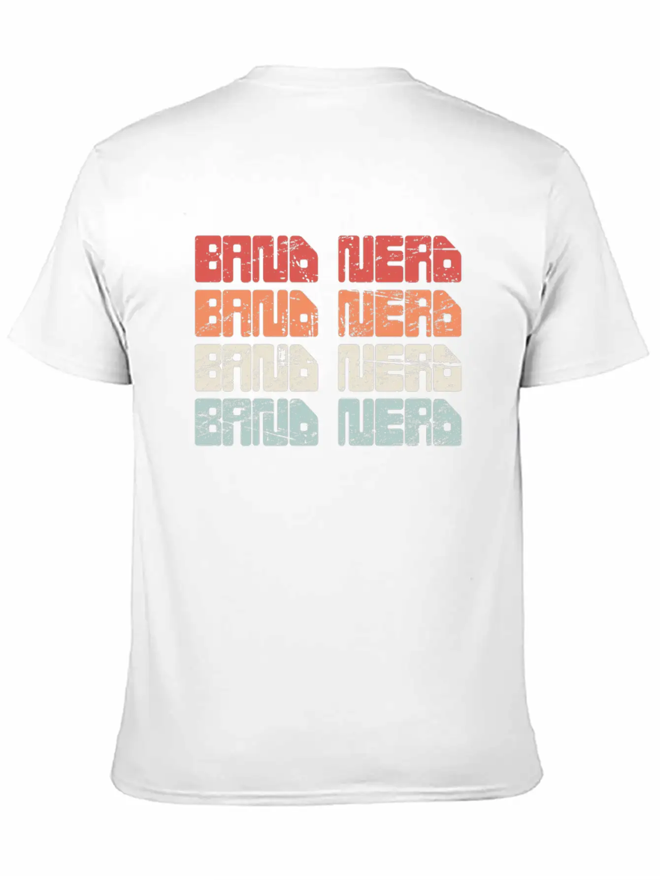 Vintage 70s BAND NERD Text | Marching Band Unisex Casual T-Shirt – Clean Design For Daily Comfort