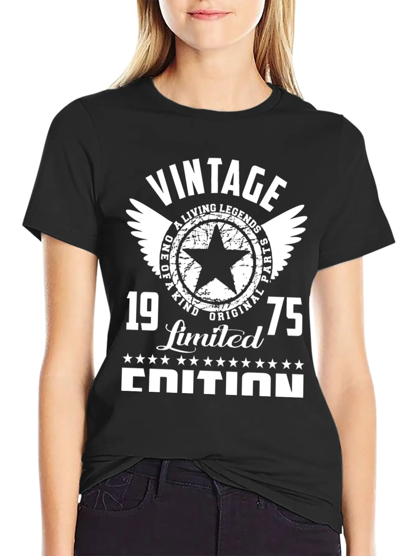 VINTAGE 75 A.png Unisex Short Sleeve Soft Cotton T-Shirt – Casual Everyday Wear
