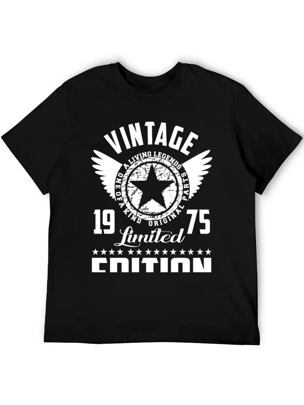VINTAGE 75 A.png Unisex Short Sleeve Soft Cotton T-Shirt – Casual Everyday Wear