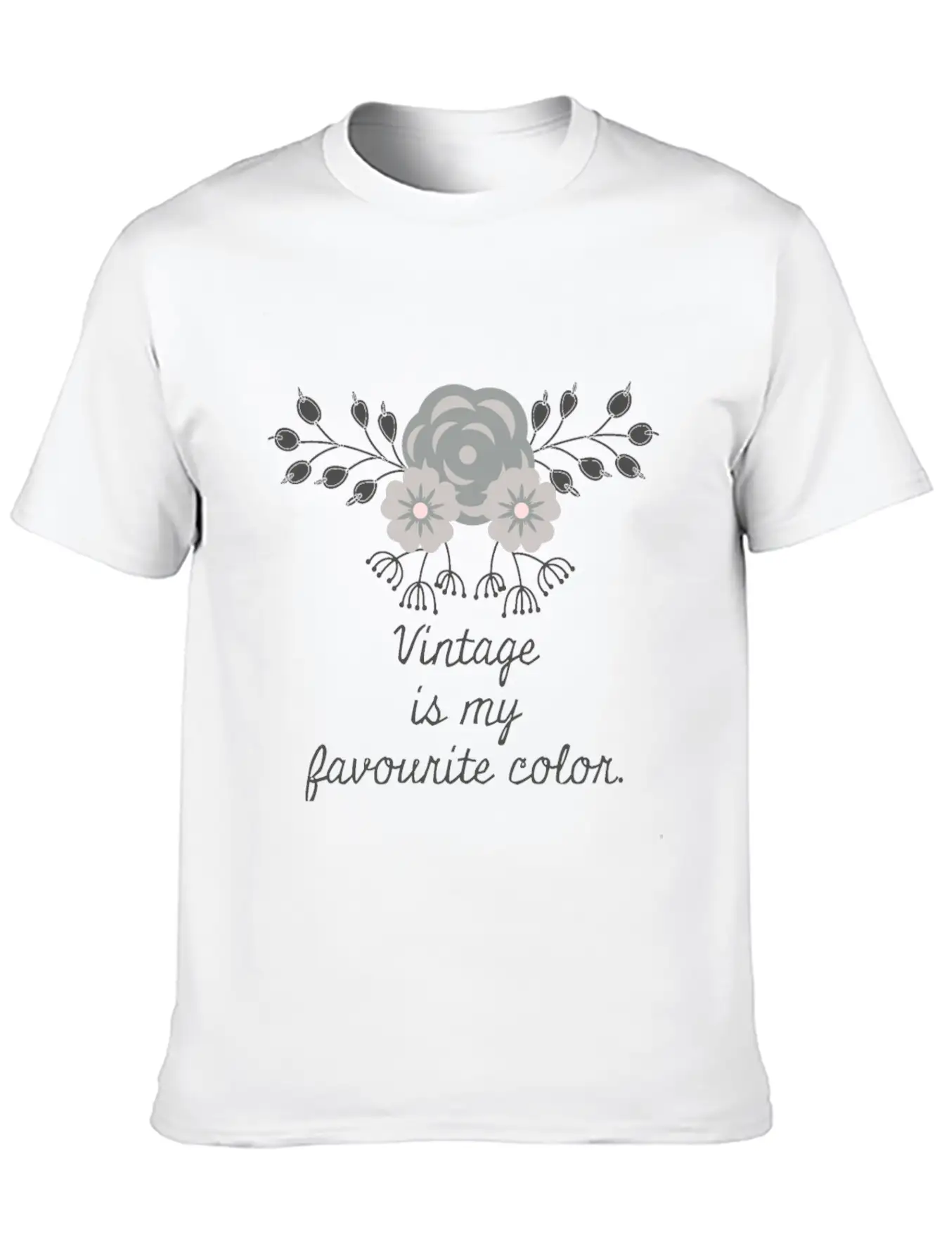 Vintage Breathable Soft Cotton T-Shirt – Timeless Casual Look
