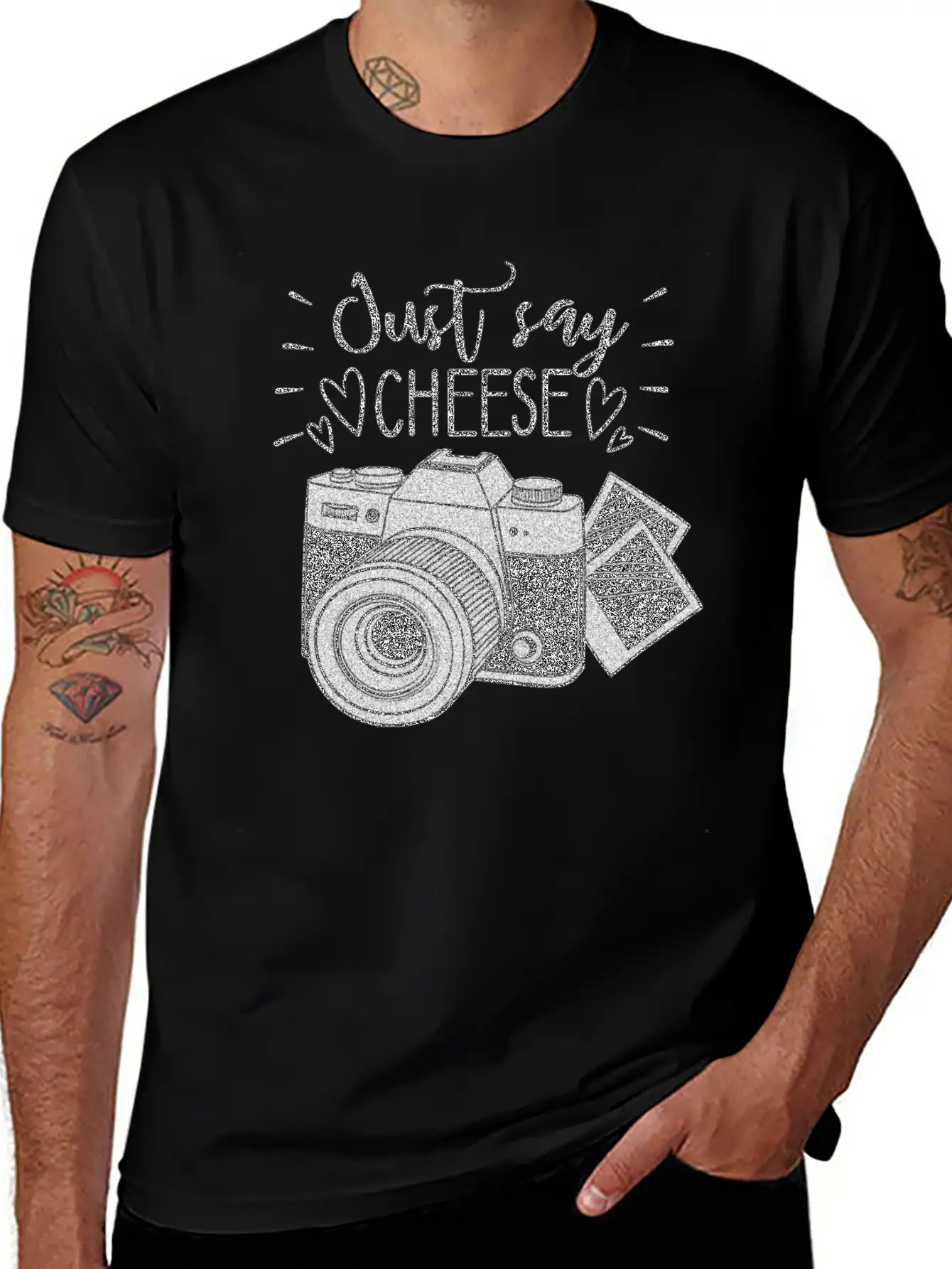 VINTAGE CAMERA Unisex Casual T-Shirt – Clean Design For Daily Comfort
