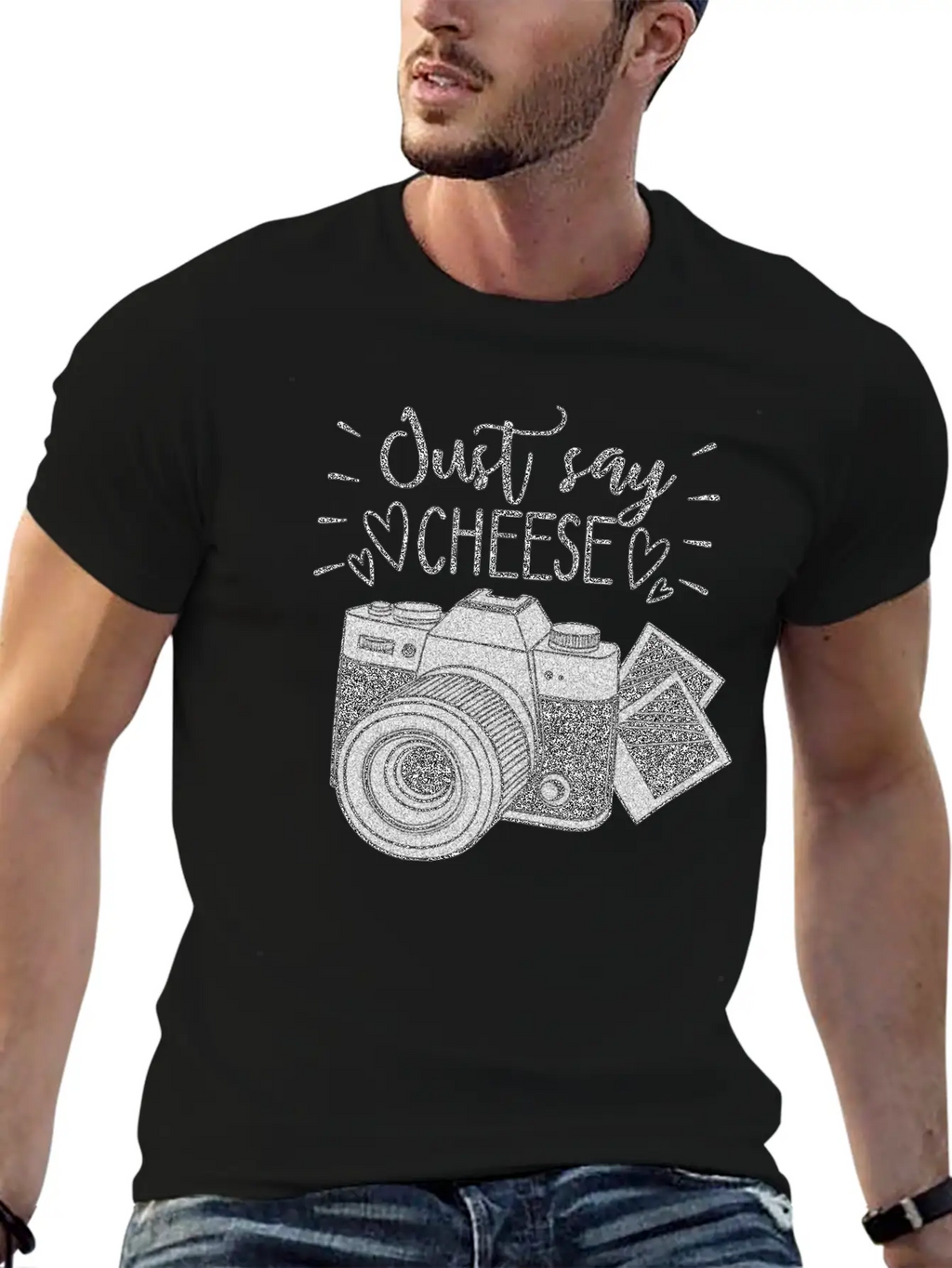 VINTAGE CAMERA Unisex Casual T-Shirt – Clean Design For Daily Comfort