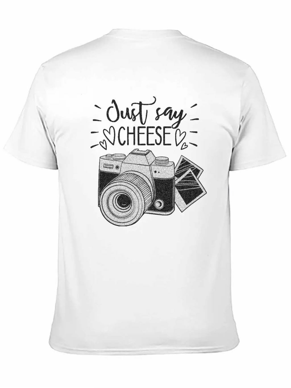 VINTAGE CAMERA Unisex Casual T-Shirt – Clean Design For Daily Comfort