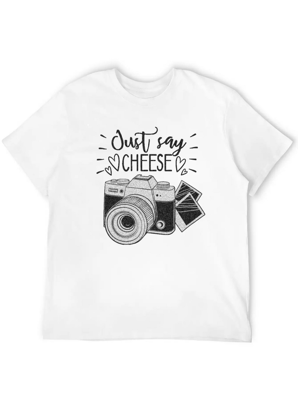 VINTAGE CAMERA Unisex Casual T-Shirt – Clean Design For Daily Comfort