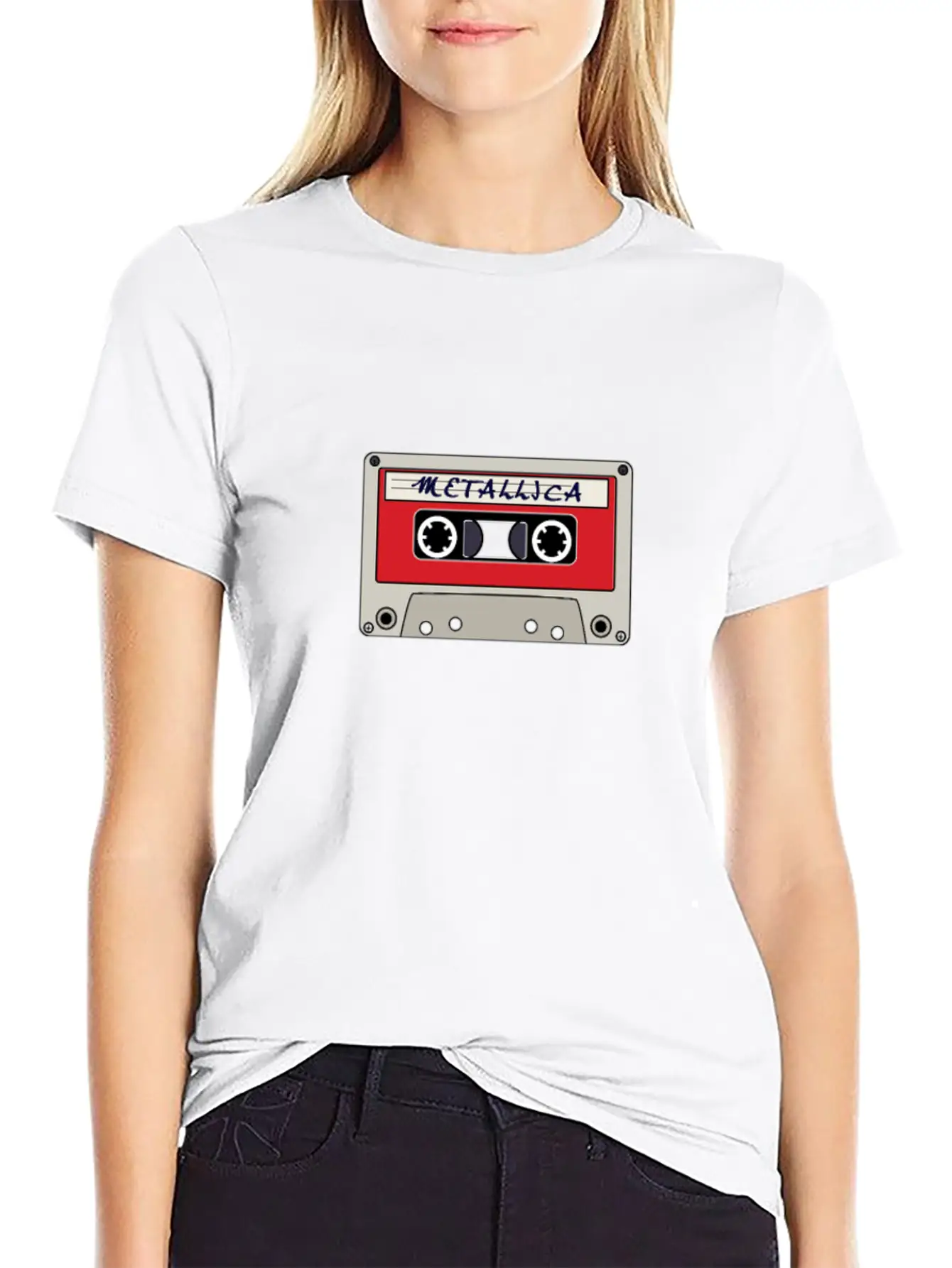 VINTAGE CASSETTE TAPE Casual Graphic T-Shirt – Simple And Comfortable Daily Wear