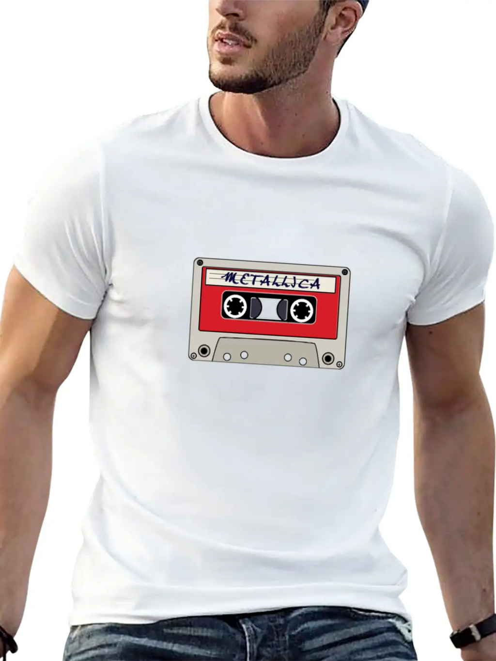 VINTAGE CASSETTE TAPE Casual Graphic T-Shirt – Simple And Comfortable Daily Wear