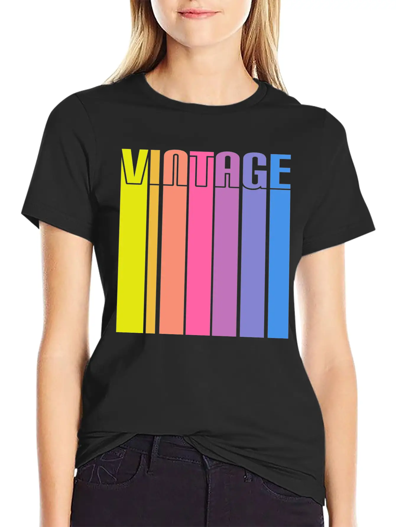 Vintage Classic Fit Graphic Tee For Daily Comfort – Unisex Cotton Shirt