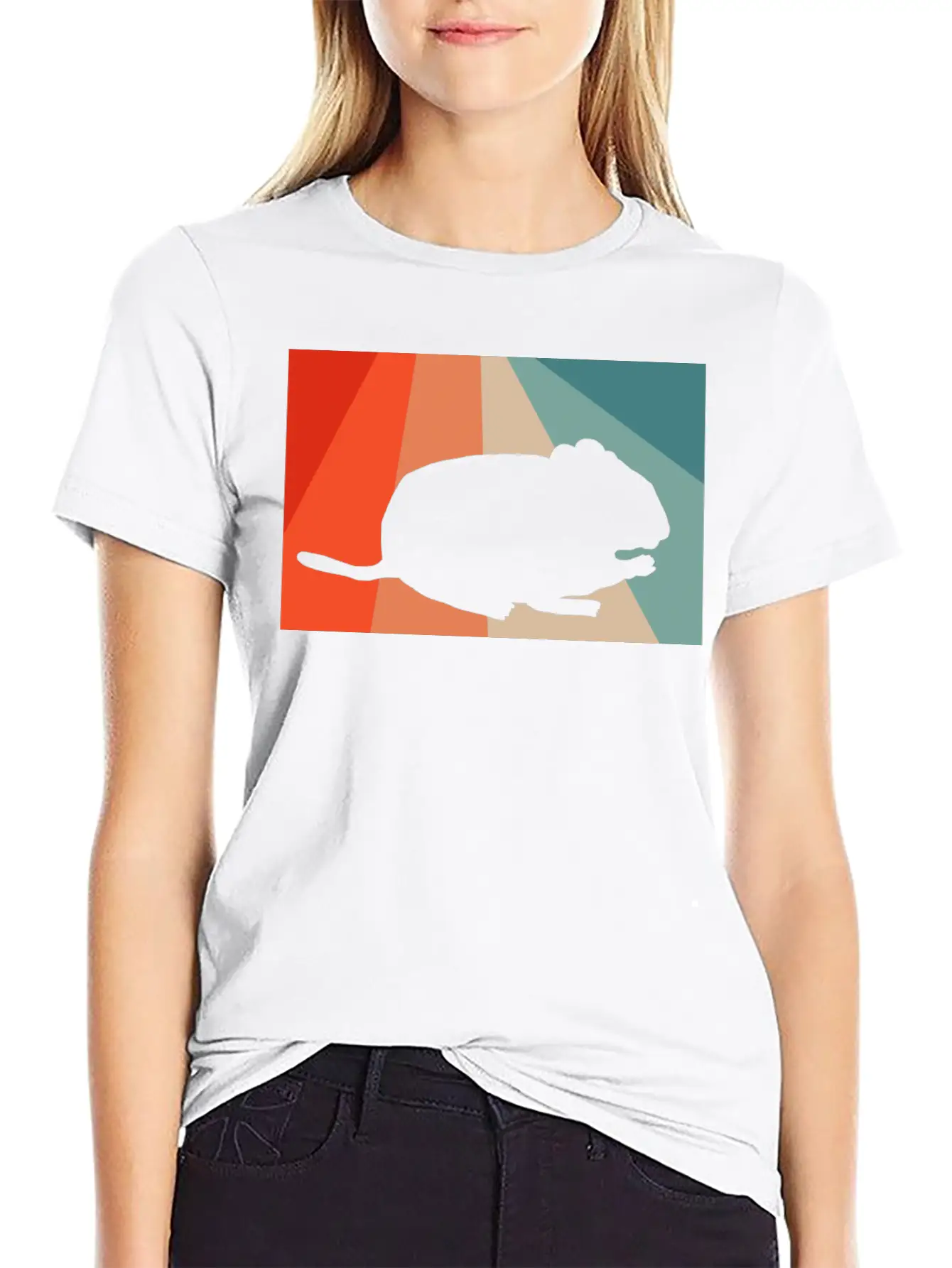 Vintage Degu Retro Design Accessory Balance Bike Stylish Everyday T-Shirt – Unisex Basic Cotton Tee