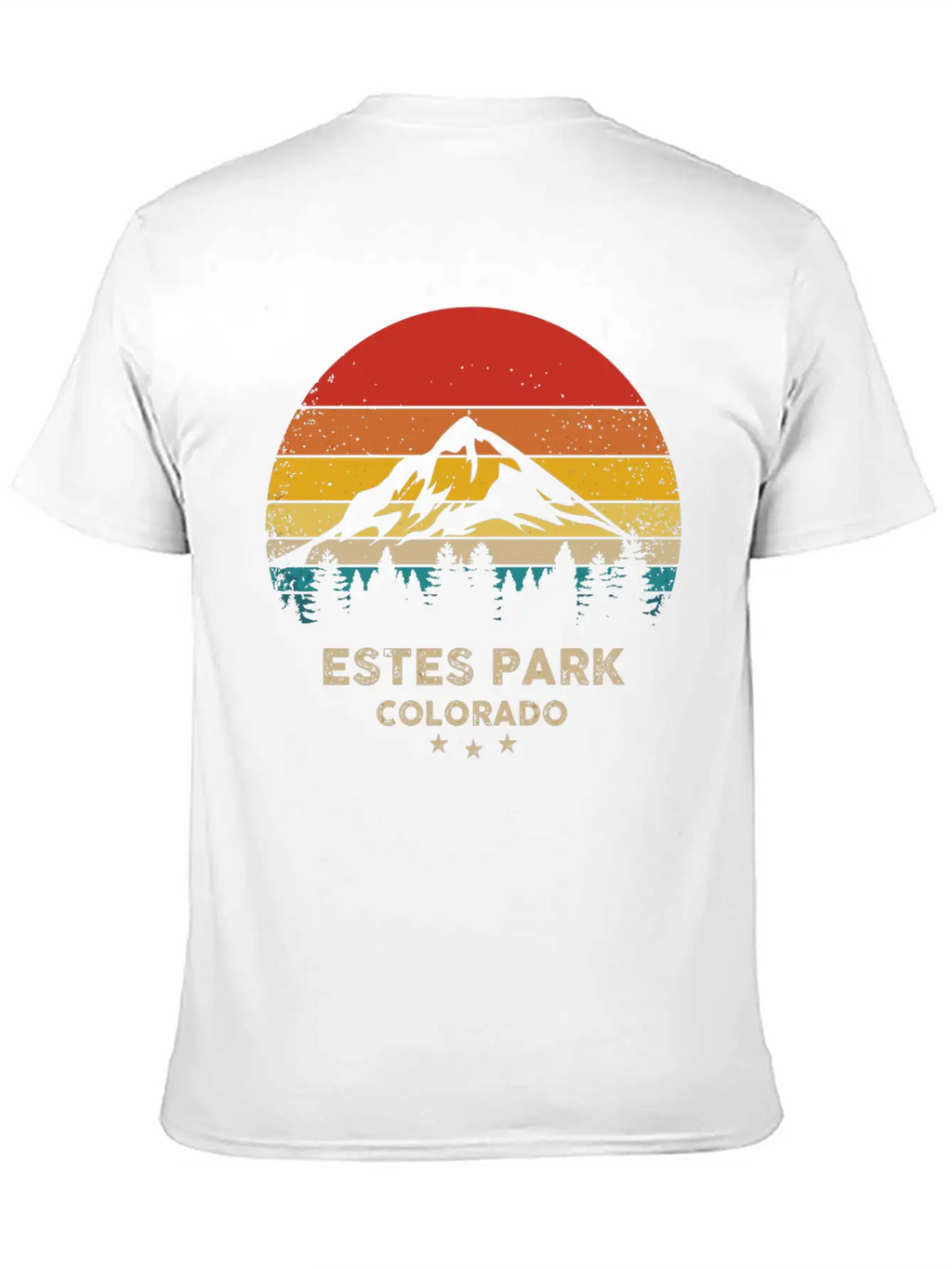 Vintage Estes Park Park Retro Souvenir Classic Fit Graphic Tee For Daily Comfort – Unisex Cotton Shirt