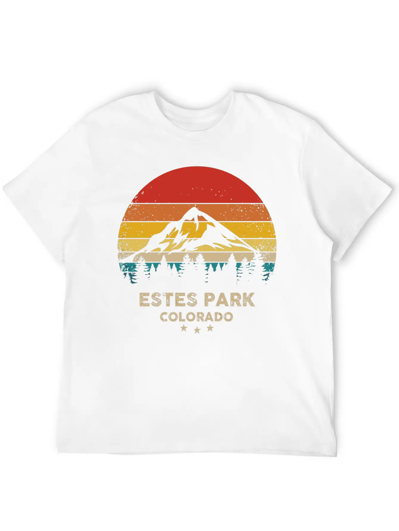 Vintage Estes Park Park Retro Souvenir Classic Fit Graphic Tee For Daily Comfort – Unisex Cotton Shirt