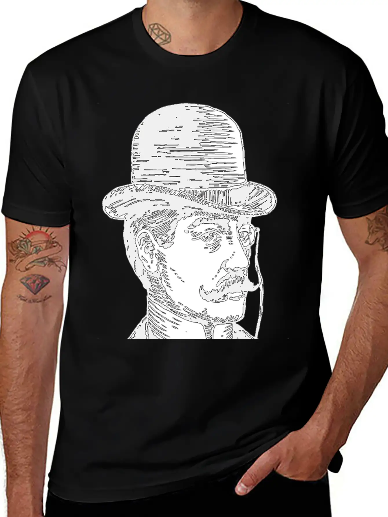 Vintage Gentlemen Breathable Soft Cotton T-Shirt – Timeless Casual Look