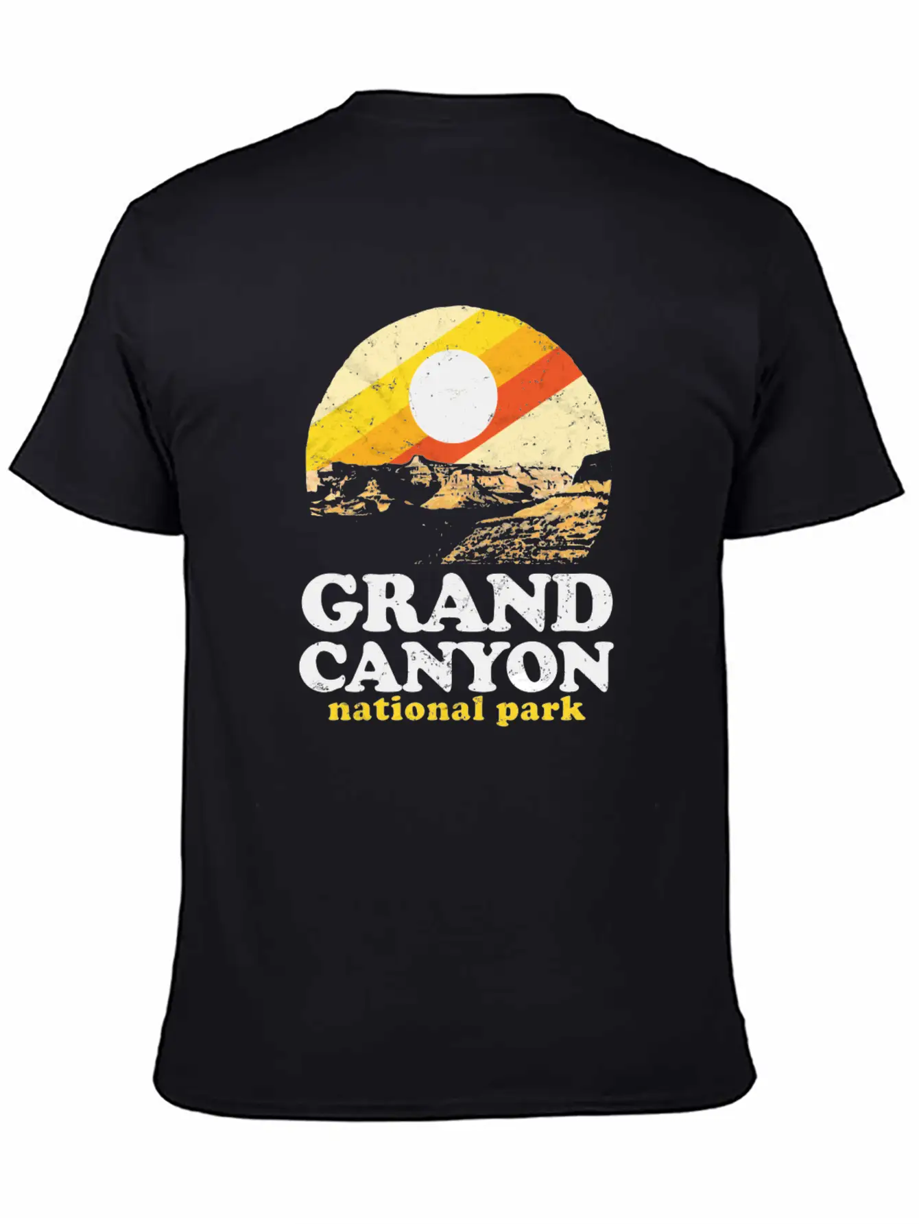 Vintage Grand Canyon Retro Eighties Casual Graphic T-Shirt – Simple And Comfortable Daily Wear