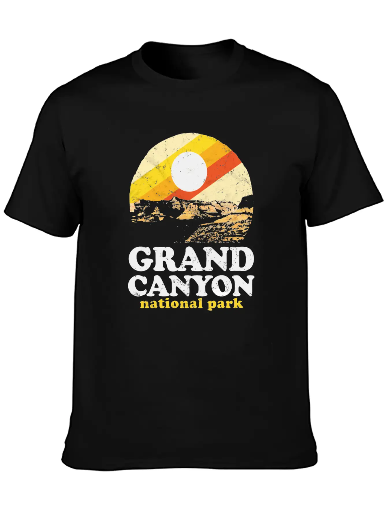 Vintage Grand Canyon Retro Eighties Casual Graphic T-Shirt – Simple And Comfortable Daily Wear