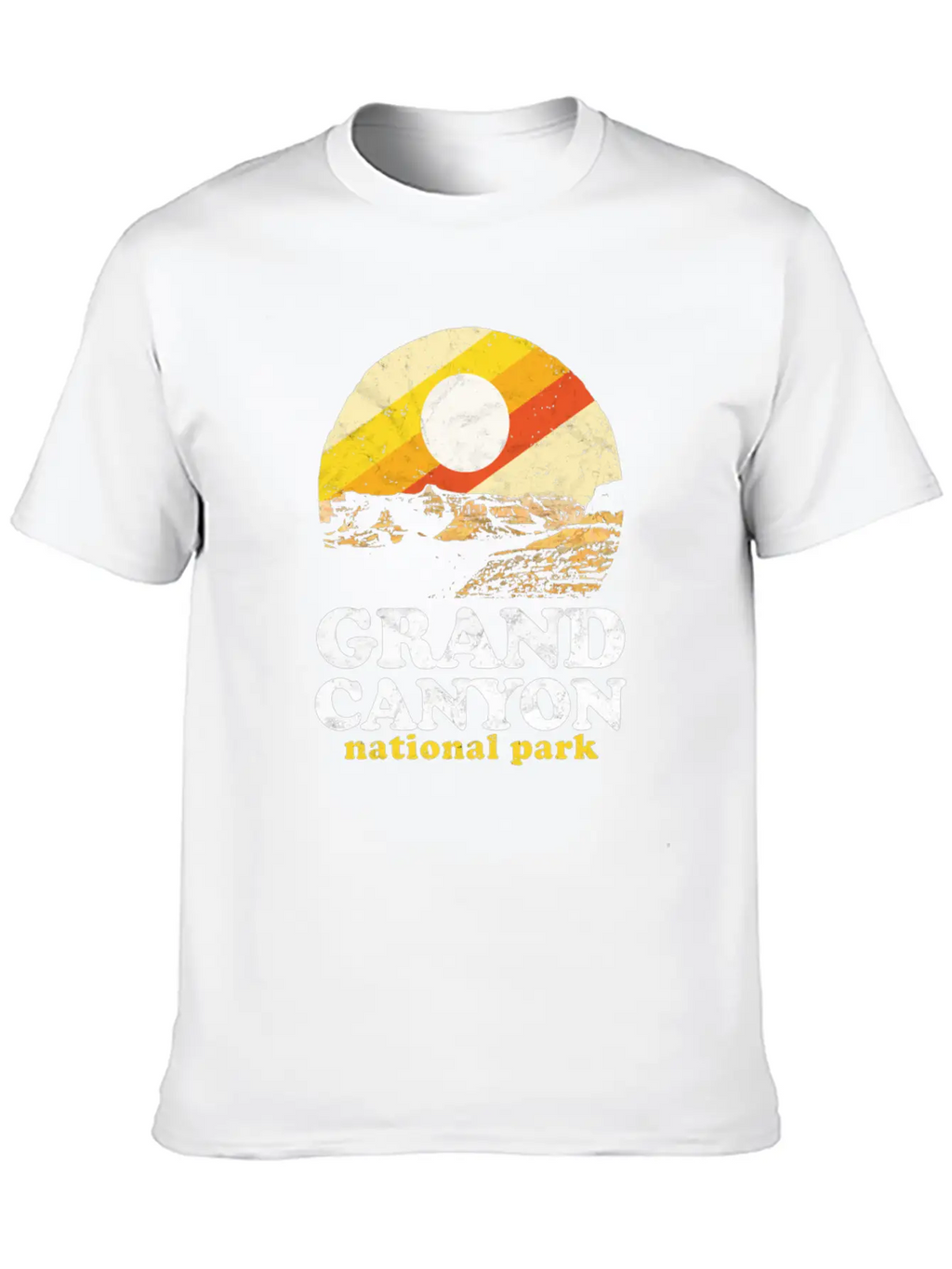 Vintage Grand Canyon Retro Eighties Casual Graphic T-Shirt – Simple And Comfortable Daily Wear