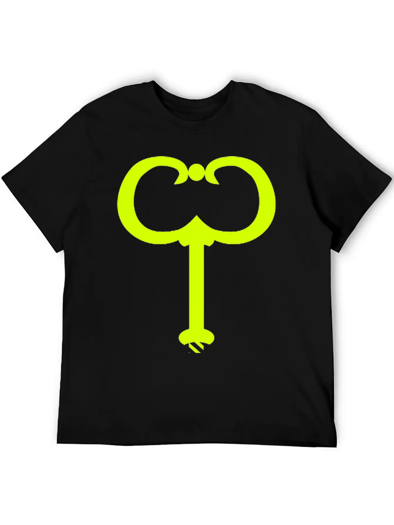 Vintage Key Unisex Casual T-Shirt – Clean Design For Daily Comfort