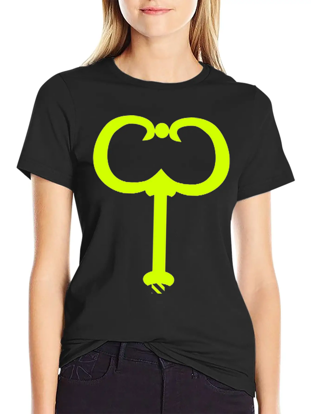 Vintage Key Unisex Casual T-Shirt – Clean Design For Daily Comfort