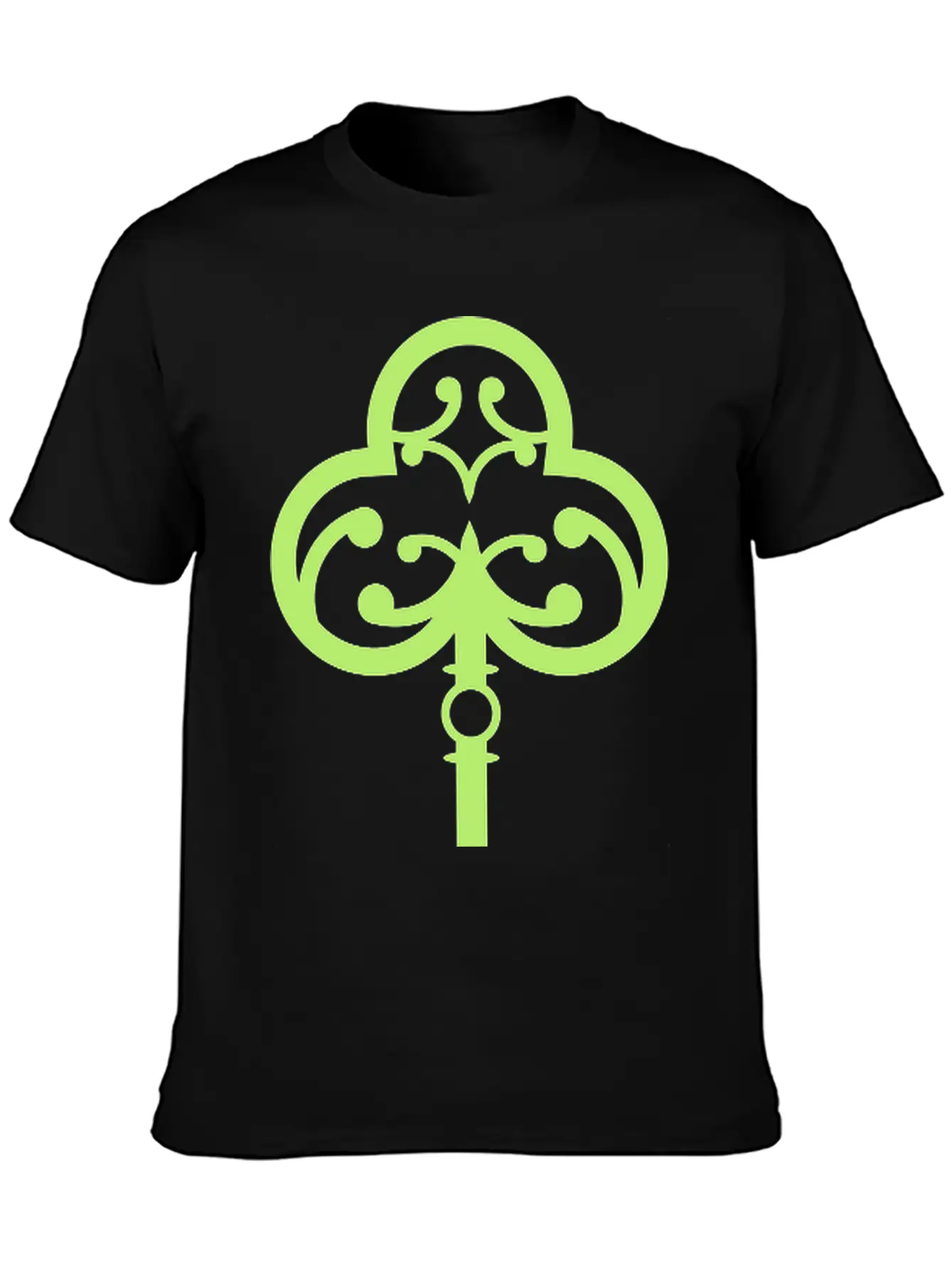 Vintage Key Unisex Short Sleeve Soft Cotton T-Shirt – Casual Everyday Wear