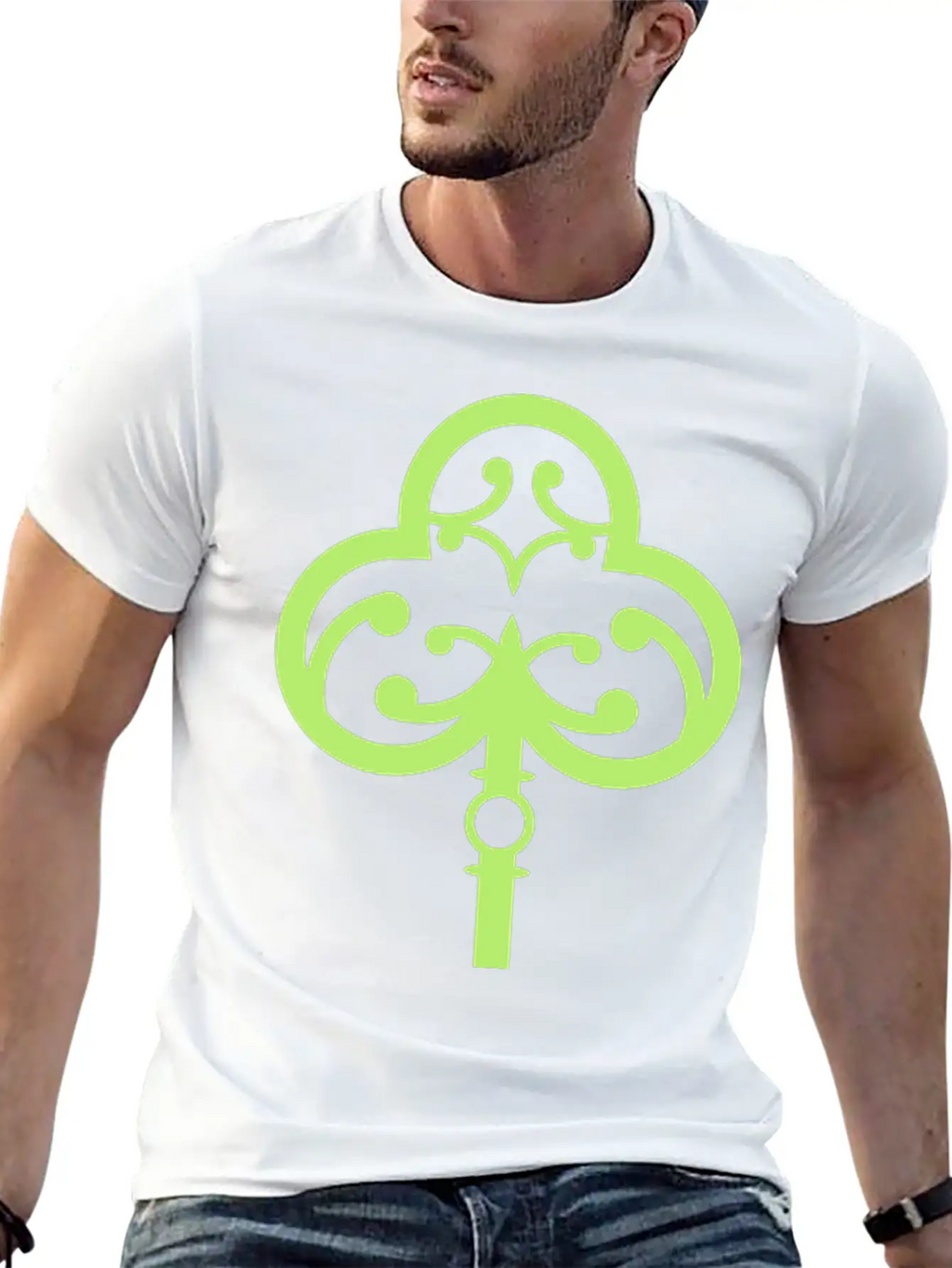 Vintage Key Unisex Short Sleeve Soft Cotton T-Shirt – Casual Everyday Wear