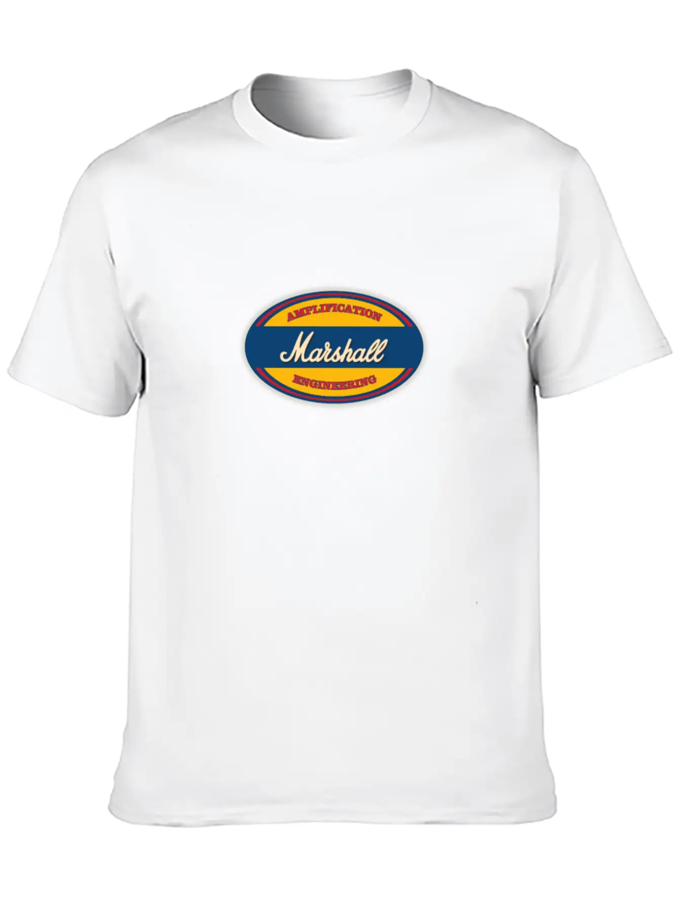 Vintage Marshall Unisex Short Sleeve Soft Cotton T-Shirt – Casual Everyday Wear