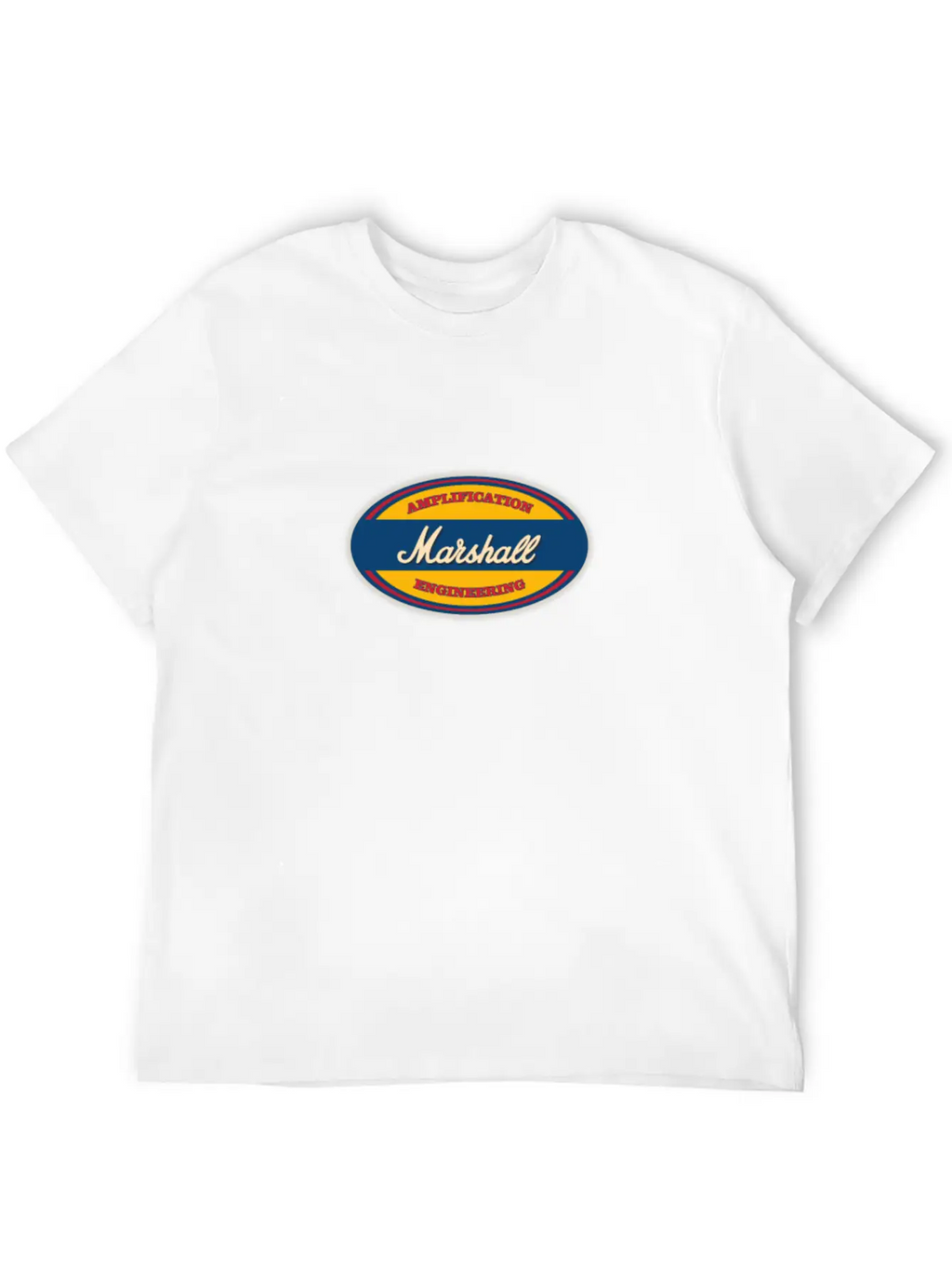 Vintage Marshall Unisex Short Sleeve Soft Cotton T-Shirt – Casual Everyday Wear