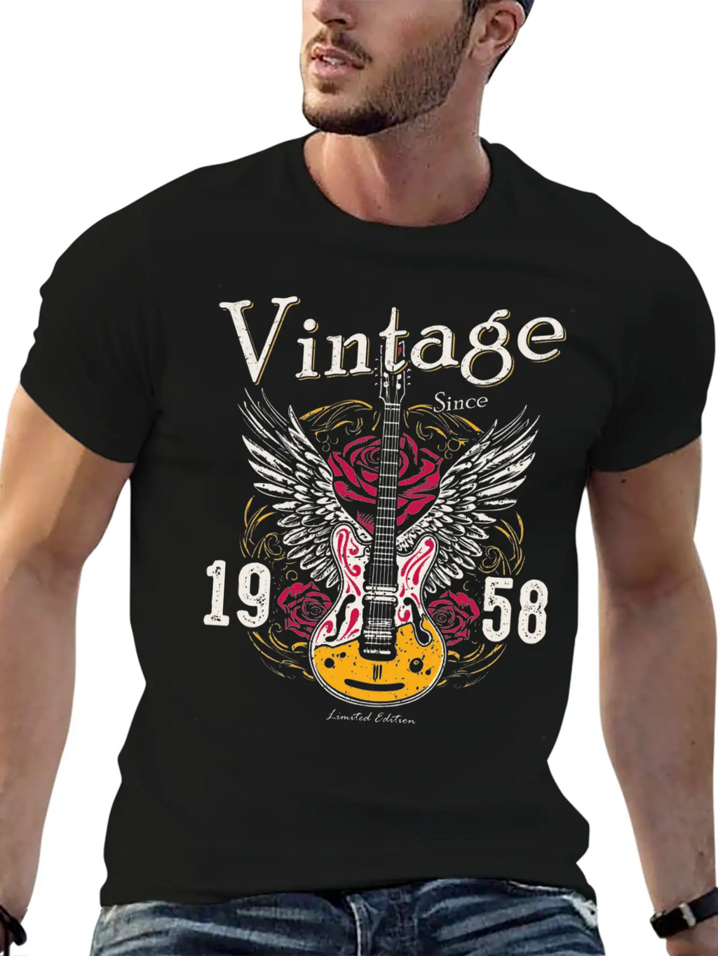 Vintage Since 1958 – Still Jammin' At 67 - Unisex Short Sleeve Soft Cotton T-Shirt – Casual Everyday Wear