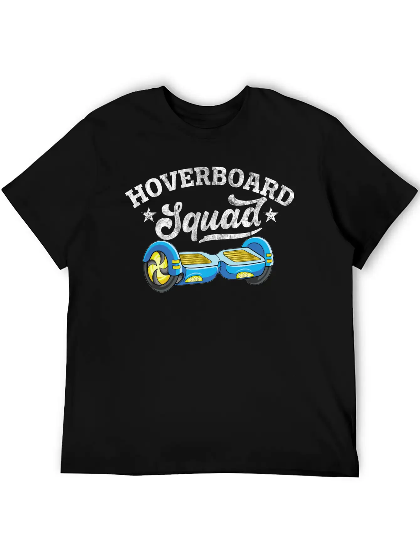 Vintage Skater Gift Electric Self Balancing Unisex Short Sleeve Soft Cotton T-Shirt – Casual Everyday Wear