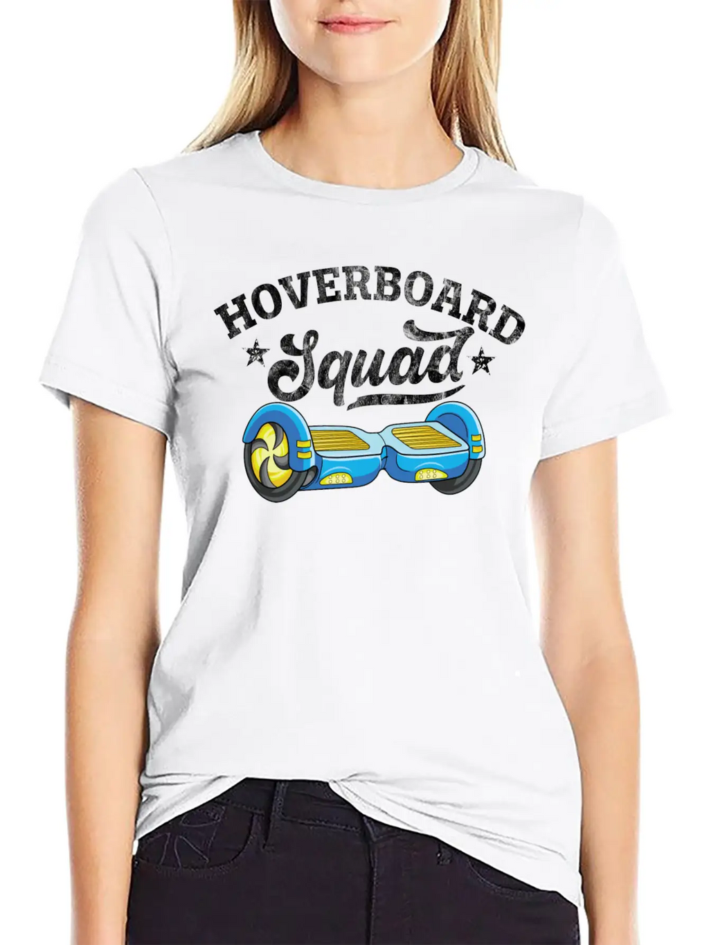 Vintage Skater Gift Electric Self Balancing Unisex Short Sleeve Soft Cotton T-Shirt – Casual Everyday Wear