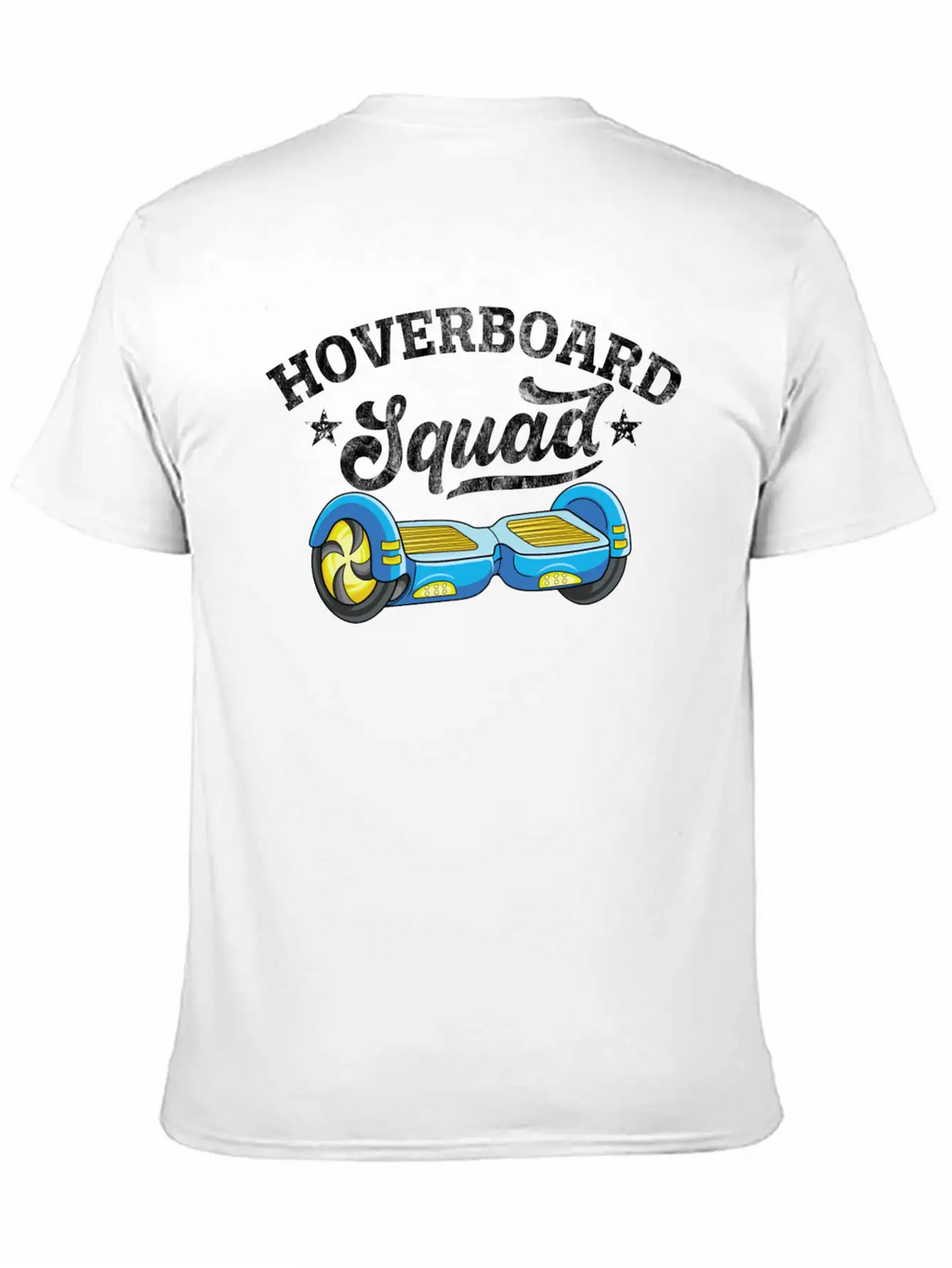 Vintage Skater Gift Electric Self Balancing Unisex Short Sleeve Soft Cotton T-Shirt – Casual Everyday Wear