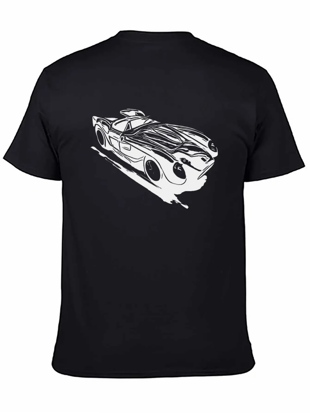 Vintage Sports Car Breathable Soft Cotton T-Shirt – Timeless Casual Look