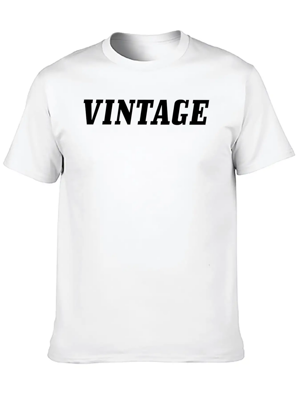Vintage Unisex Short Sleeve Soft Cotton T-Shirt – Casual Everyday Wear