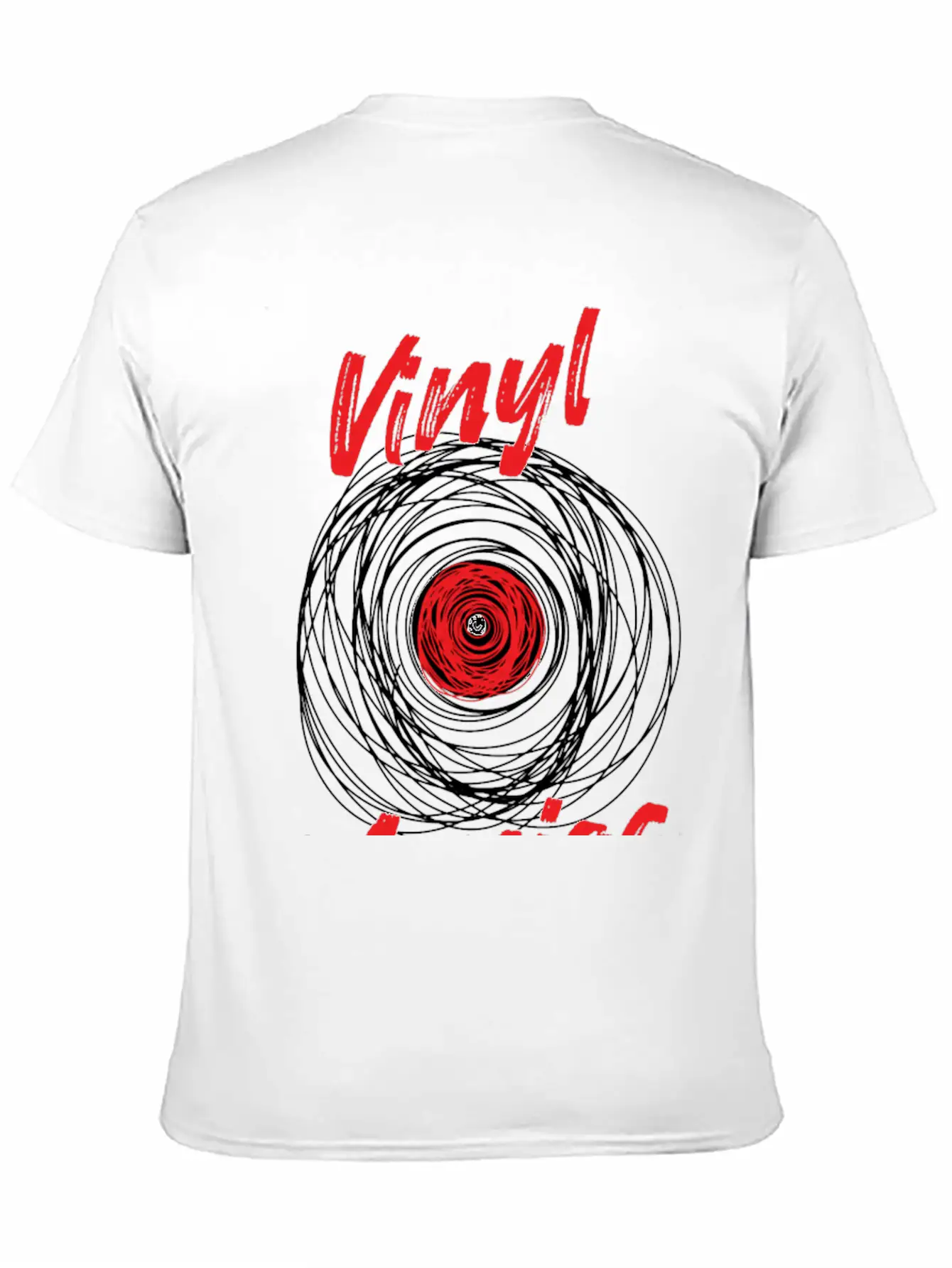 Vinyl Maniac Records Collector Unisex Casual T-Shirt – Clean Design For Daily Comfort