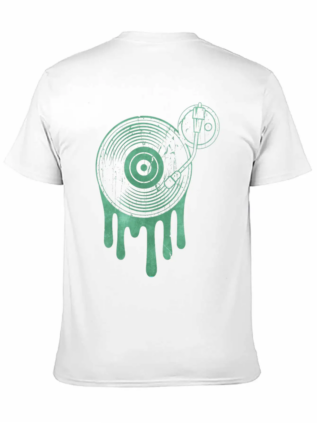 Vinyl Turntable Analog DJ Record Unisex Casual T-Shirt – Clean Design For Daily Comfort