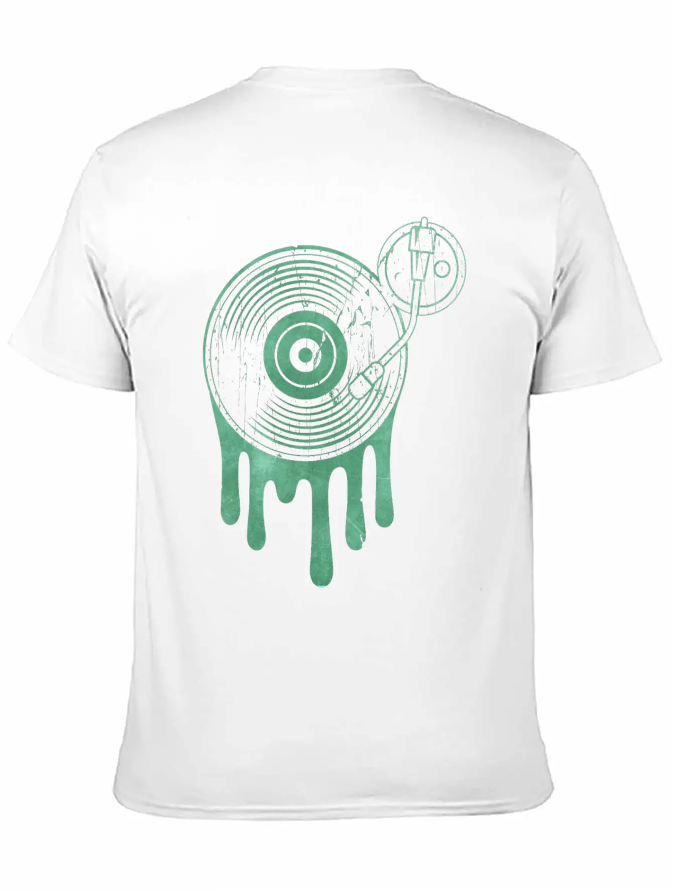 Vinyl Turntable Analog DJ Record Unisex Casual T-Shirt – Clean Design For Daily Comfort