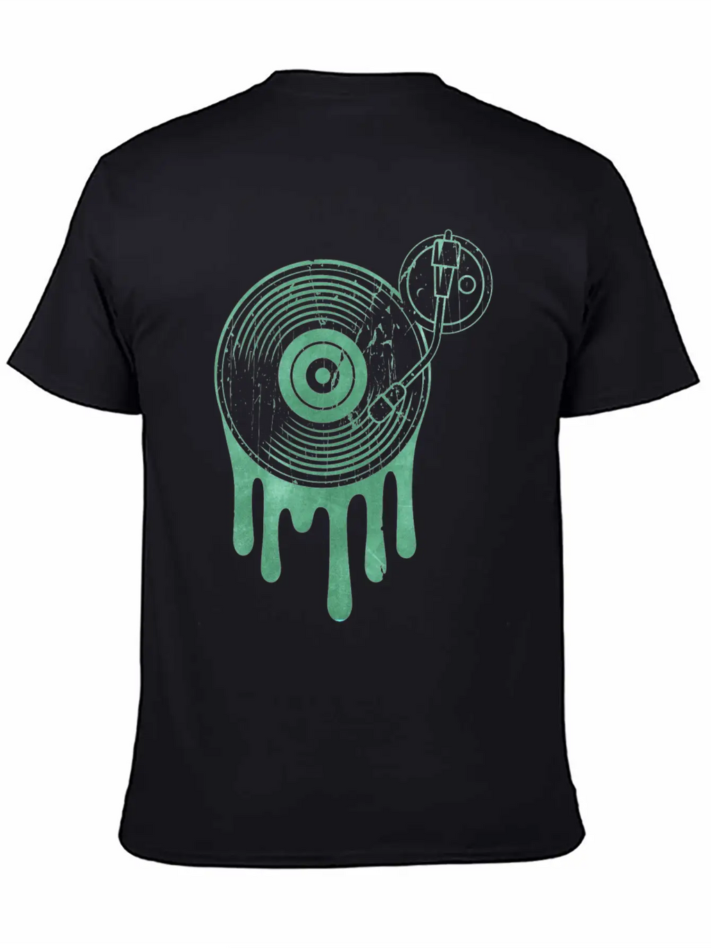 Vinyl Turntable Analog DJ Record Unisex Casual T-Shirt – Clean Design For Daily Comfort