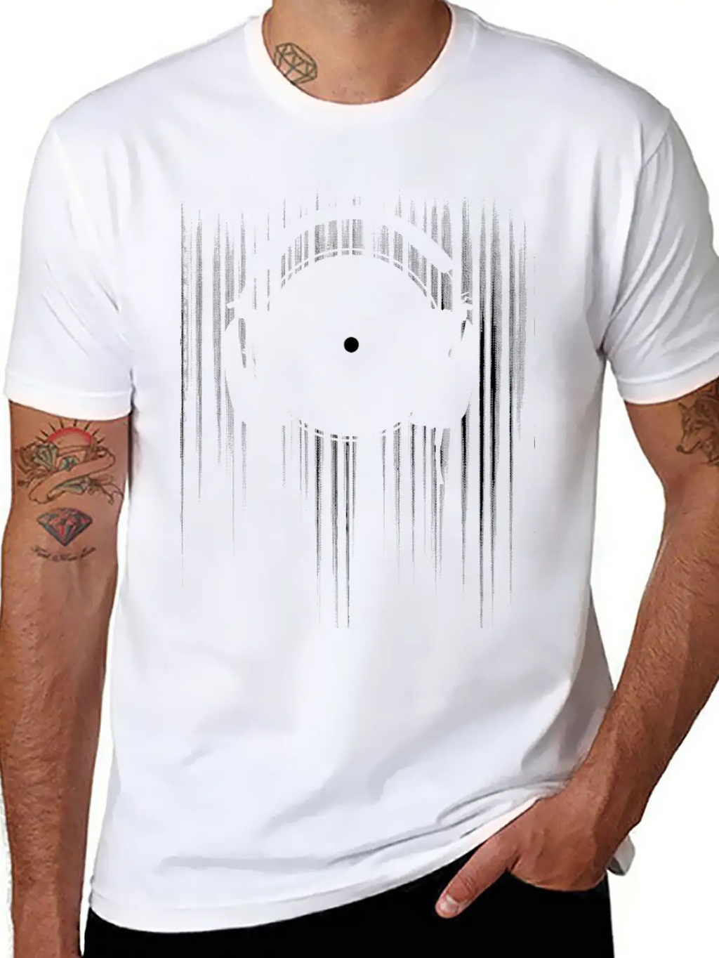 Vinyl Unisex Casual T-Shirt – Clean Design For Daily Comfort
