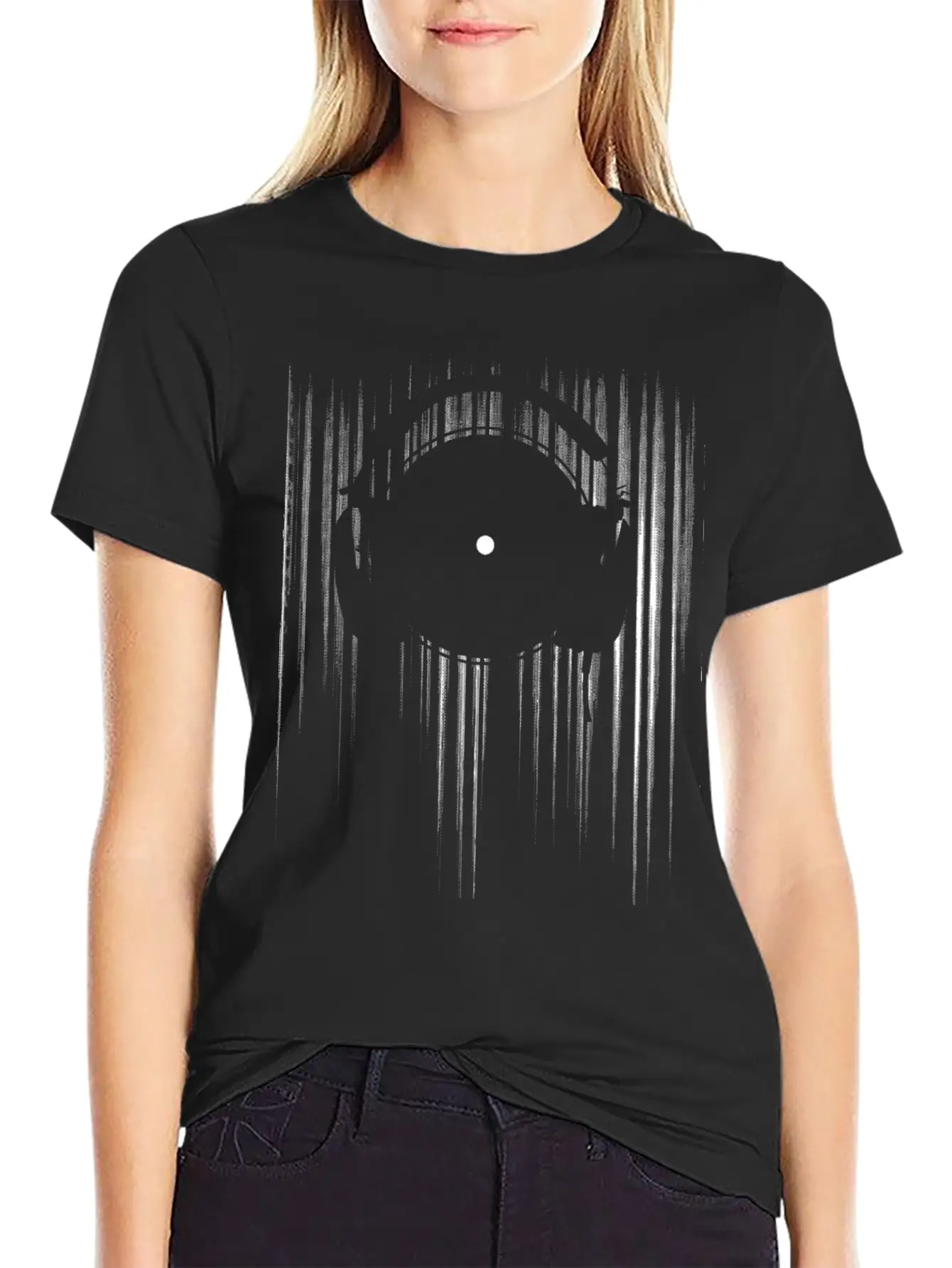 Vinyl Unisex Casual T-Shirt – Clean Design For Daily Comfort