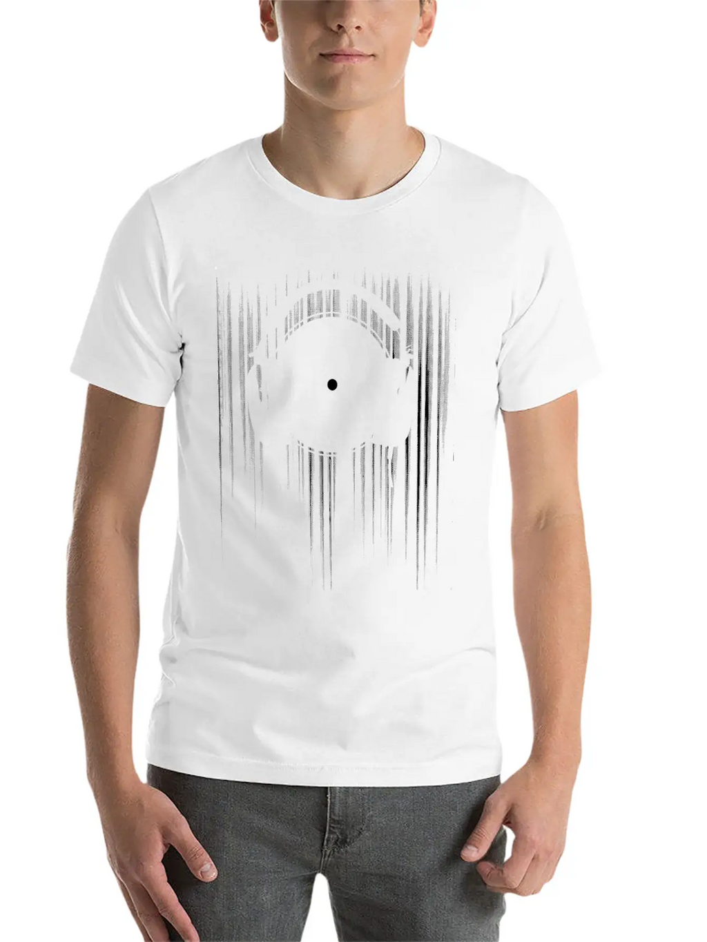 Vinyl Unisex Casual T-Shirt – Clean Design For Daily Comfort