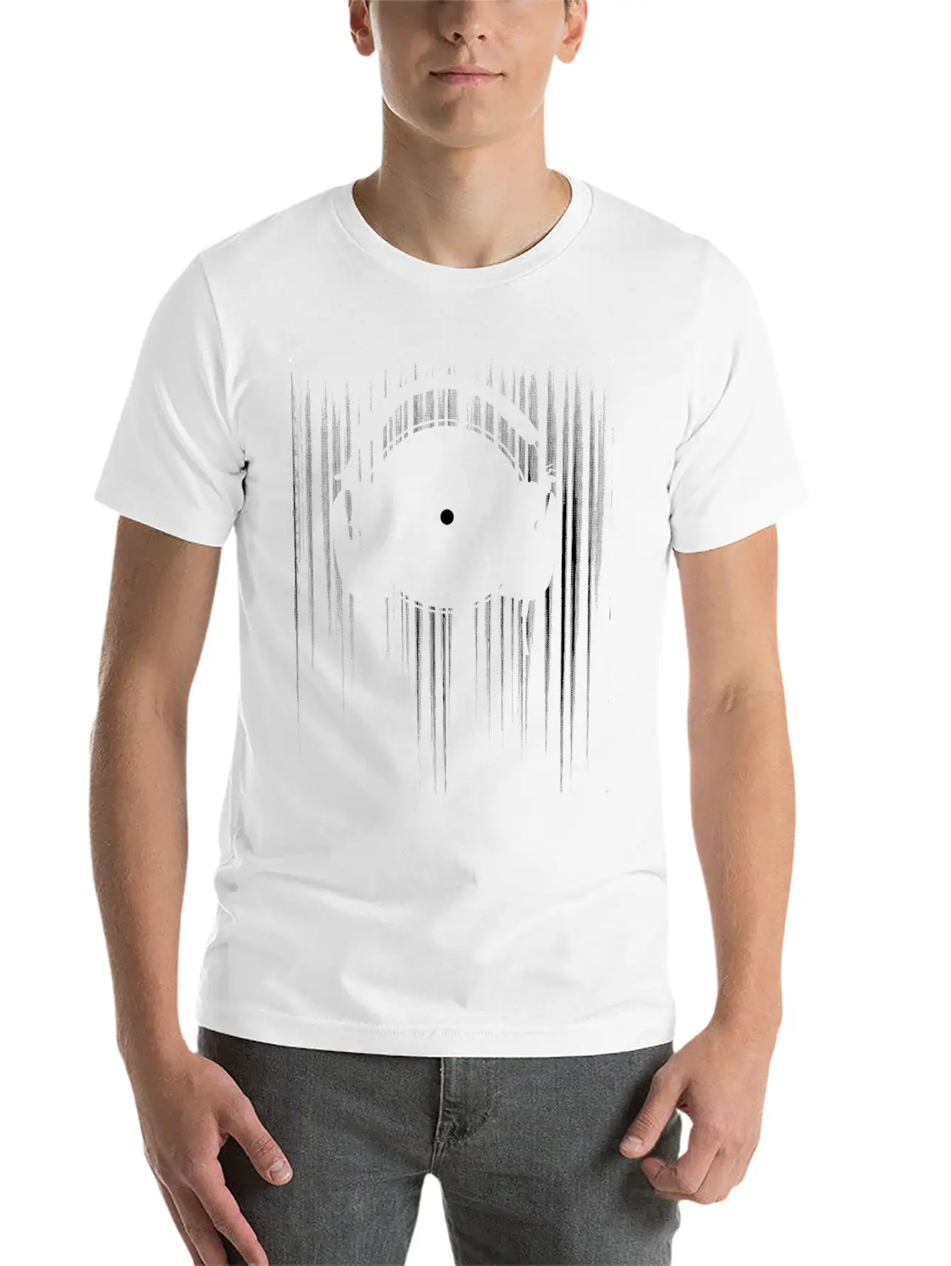 Vinyl Unisex Casual T-Shirt – Clean Design For Daily Comfort