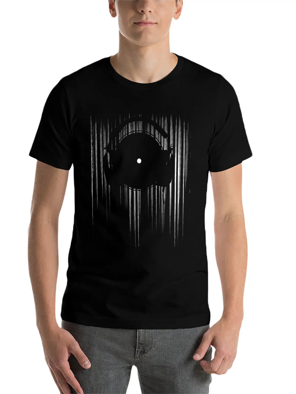 Vinyl Unisex Casual T-Shirt – Clean Design For Daily Comfort